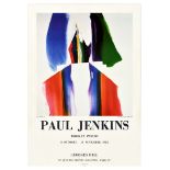 Advertising Poster Paul Jenkins Broken Prisms Art Exhibition