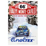 Sport Poster 1998 Rally Monte Carlo Subaru Racing