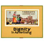 Advertising Poster Yardley Old English Lavender Soap Cooper