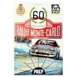 Sport Poster Rallye Monte Carlo World Rally Championship