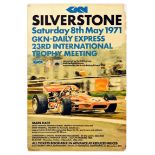 Sport Poster Formula One Silverstone GKN Daily Express Trophy Racing