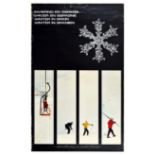 Sport Poster Winter In Spain Ski Holiday Mountain Skiing