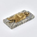 Bronze erotic miniature.