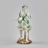 Porcelain figurine "Lady in Green".