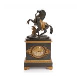 Mantel Clock "Marly Horses"