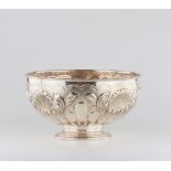 Silver champagne bowl. Italy. Pampaloni.