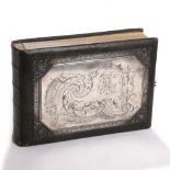 Photo Album with engraved silver overlays. Moscow 1894