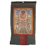 3 Thangkas Tibet o. Nepal