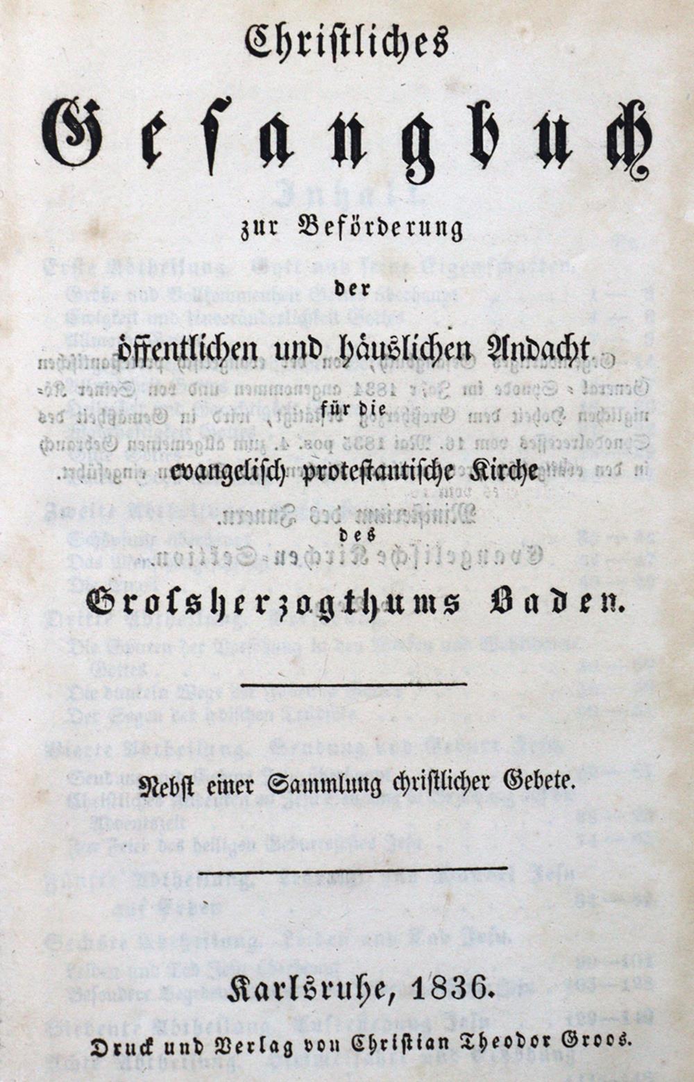 Christliches Gesangbuch - Image 2 of 2