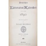 Kürschners Deutscher Literatur-Kalender.