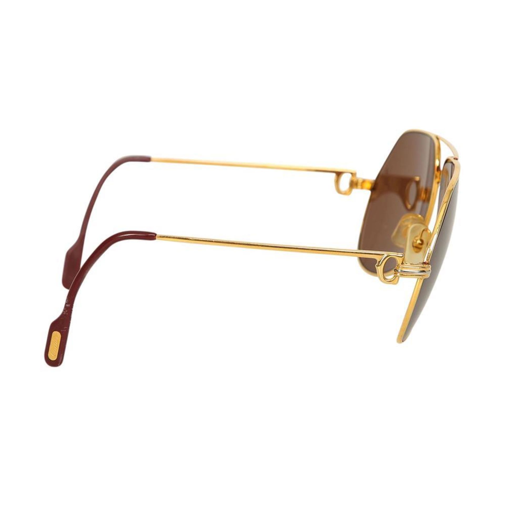 Cartier Aviator Sonnenbrille. - Image 4 of 5