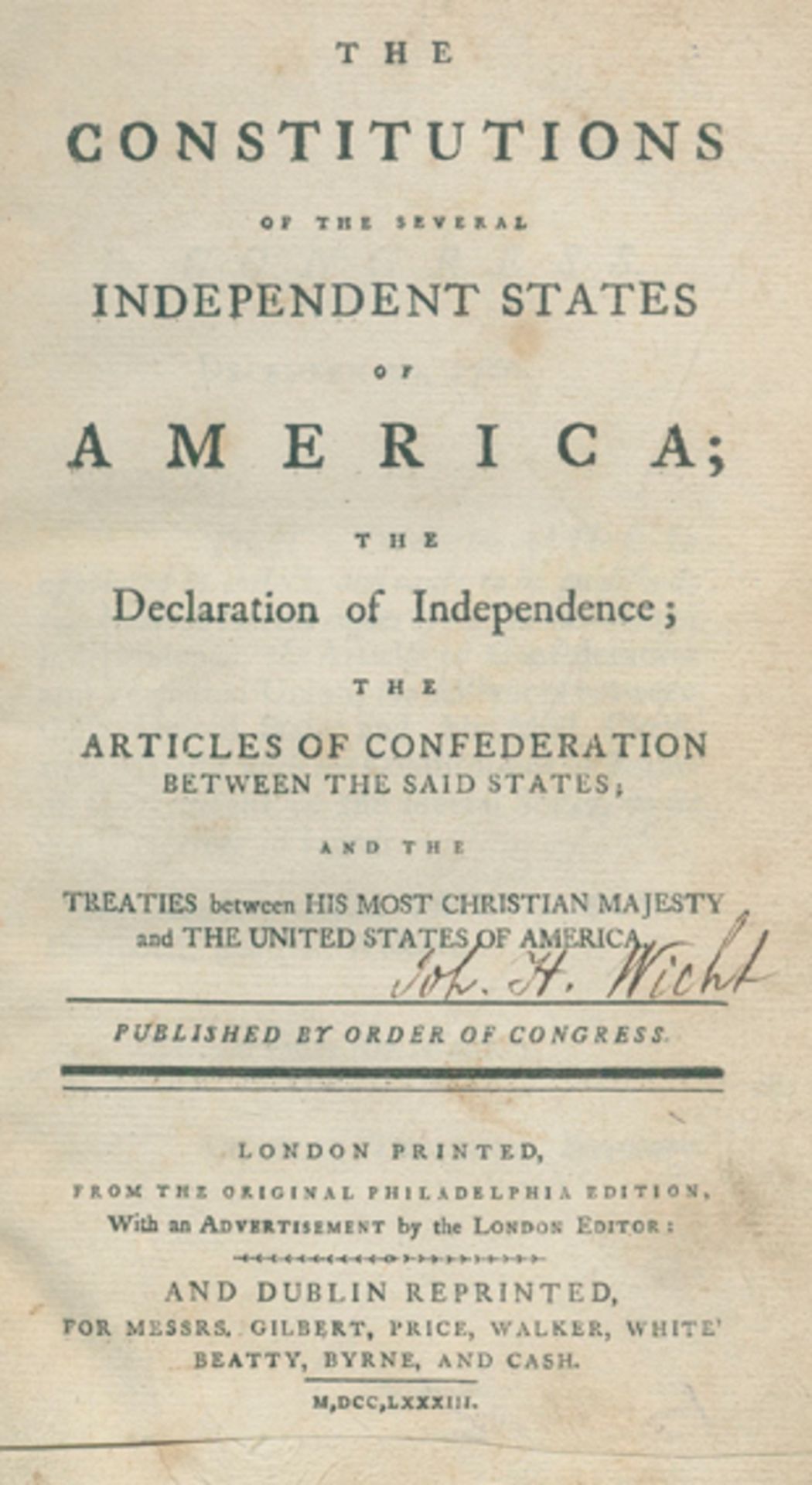 Constitutions, The,