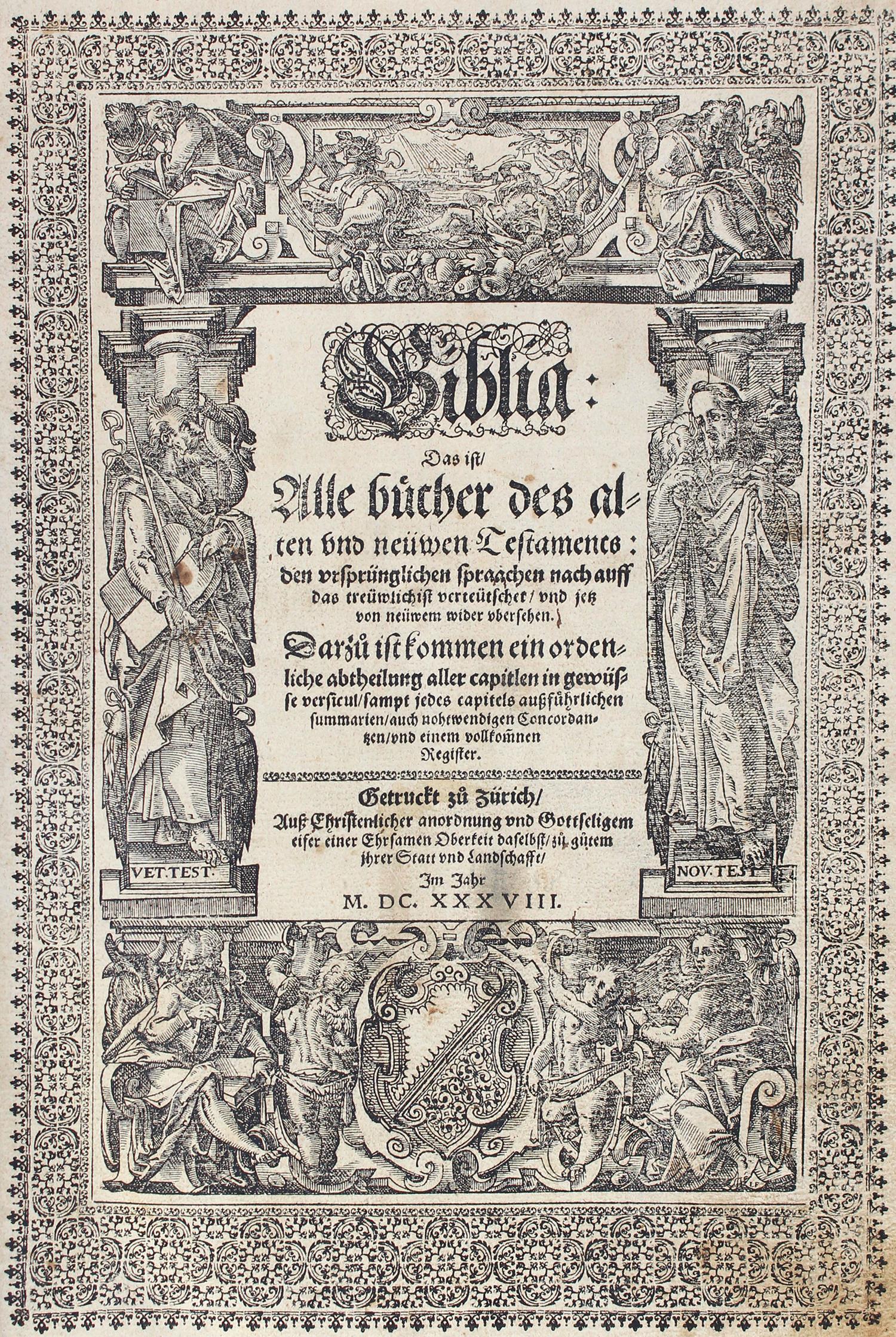 Biblia germanica.