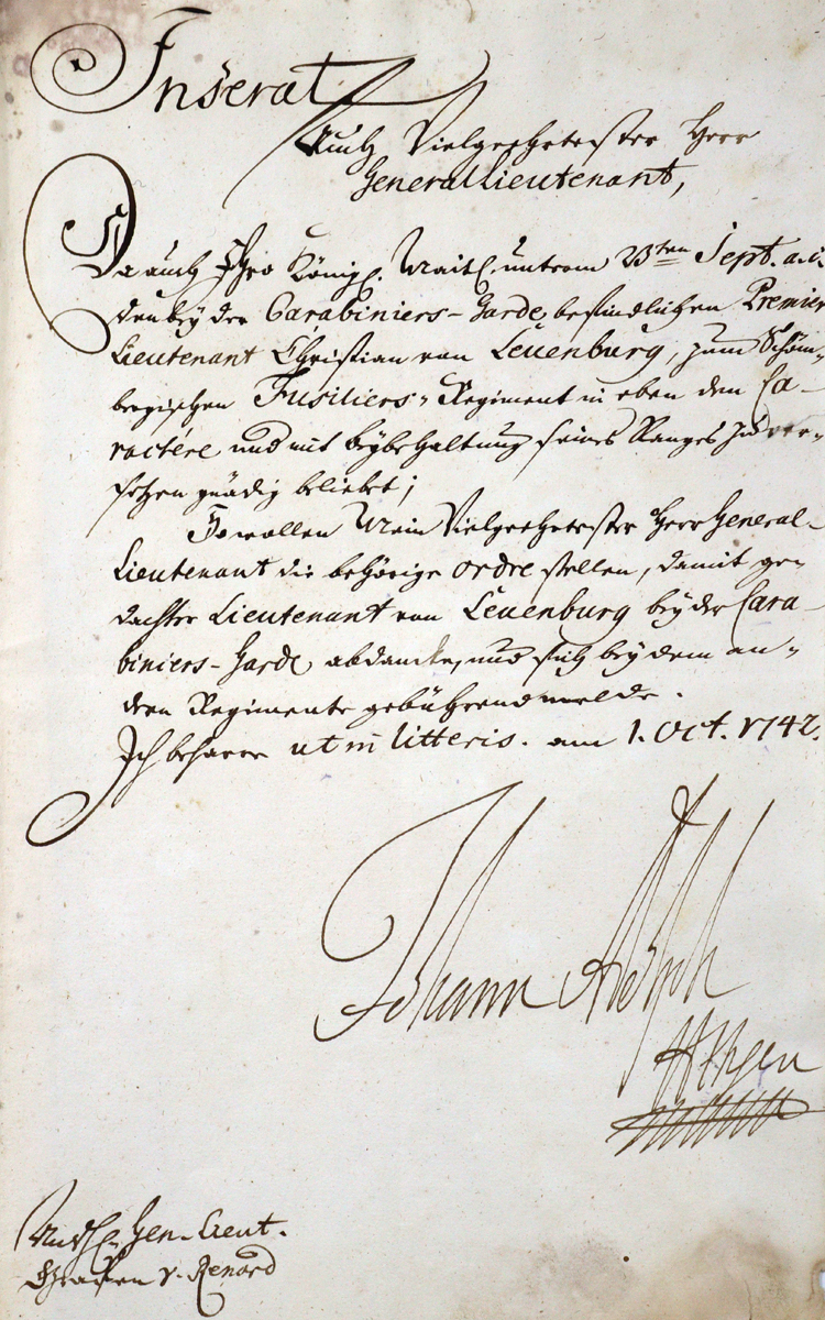 Johann Adolph, Herzog von Sachsen-Weissenfels etc., - Image 2 of 2