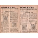 Schach - Echo. Die Zeitschrift für jeden Schachfreund. Grsg. von Otto Katzer unter der ständigen