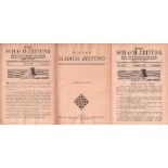 Wiener Schachzeitung. Organ für das gesamte Schachleben. (X.) Jahrgang 1932. Wien, Verlag der Wiener