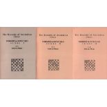 Australien. Van Manen, John. The records of Australian chess. Tournament and match tables. 3