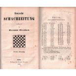 Deutsche Schachzeitung redigirt von Herrmann Hirschbach. 2. Jahrgang (1847) und 3. Jg. (1848) in