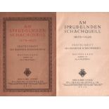 Palitzsch, Friedrich. Am sprudelnden Schachquell 1876 - 1926. Festschrift des Dresdner