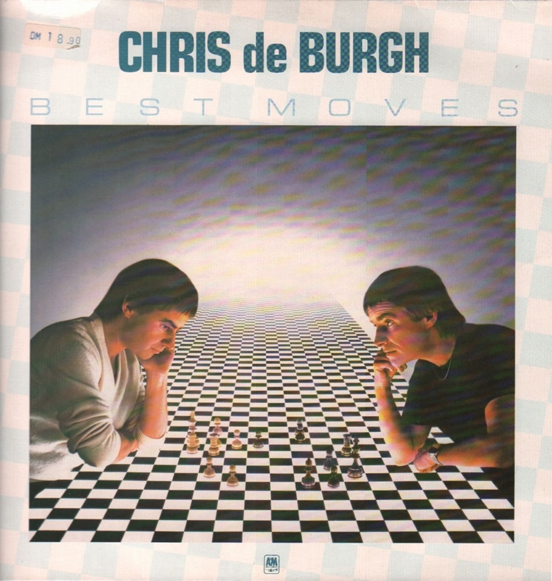 Schallplatte. Chris de Burgh. Best moves. Langspielplatte. Holland, A & M Records, ca. 1981.