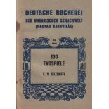 Selesnieff, A. S. 100 Endspiele. Kecskemét, Magyar Sakkvilág, ca. 1941. 8°. Mit 100 Diagrammen. 71