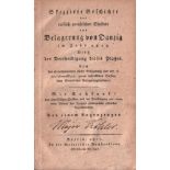 Danzig. (Plümicke, Johann Karl). Skizzirte Geschichte der russisch - preußischen Blockade und