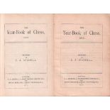 The Year - Book of Chess 1910 und 1912. Edited by E. A. Michell. 2 Bände. London, Michell und