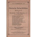 Deutsche Schachblätter. Zeitschrift des Deutschen Schachbundes und der Landesverbände. Hrsg. von