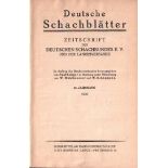 Deutsche Schachblätter. Zeitschrift des Deutschen Schachbundes und der Landesverbände. Hrsg. von