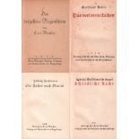 Erich Mattes Verlag Leipzig und Hartenstein im Erzgebirge. Konvolut mit 13 verschiedener Literatur -