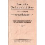 Deutsche Schachblätter. Zeitschrift des Deutschen Schachbundes und der Landesverbände. Hrsg. von