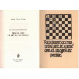 Lucena, Luis Ramirez de. Repetición de amores e arte de axedrez con. el megos de partido.