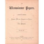 The Westminster Papers. A Monthly Journal of chess, whist, games of skill and the drama. Volume