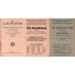 Frankfurt / M. 1923. Dimer, J. (Hrsg.) Der 23. Kongress des Deutschen Schachbundes (E. V.) in