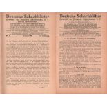 Deutsche Schachblätter. Zeitschrift des Deutschen Schachbundes und der Landesverbände. Hrsg. von