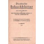 Deutsche Schachblätter. Zeitschrift des Deutschen Schachbundes und der Landesverbände. Hrsg. von