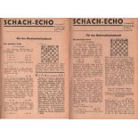 Schach - Echo. Unter der ständigen Mitarbeit namhafter Schachmeister. Herausgeber: Otto Katzer. 6.