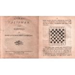 (Düben, C. G. F. von) Lyckans Talisman, eller Konsten att spela Schack, Kort och Bräde. 6 Teile in