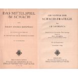 Snosko - Borowsky, Eugen. Das Mittelspiel im Schach ... Berlin und Lpz., de Gruyter, 1926. 8°. Mit