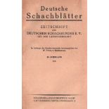 Deutsche Schachblätter. Zeitschrift des Deutschen Schachbundes und der Landesverbände. Hrsg. von