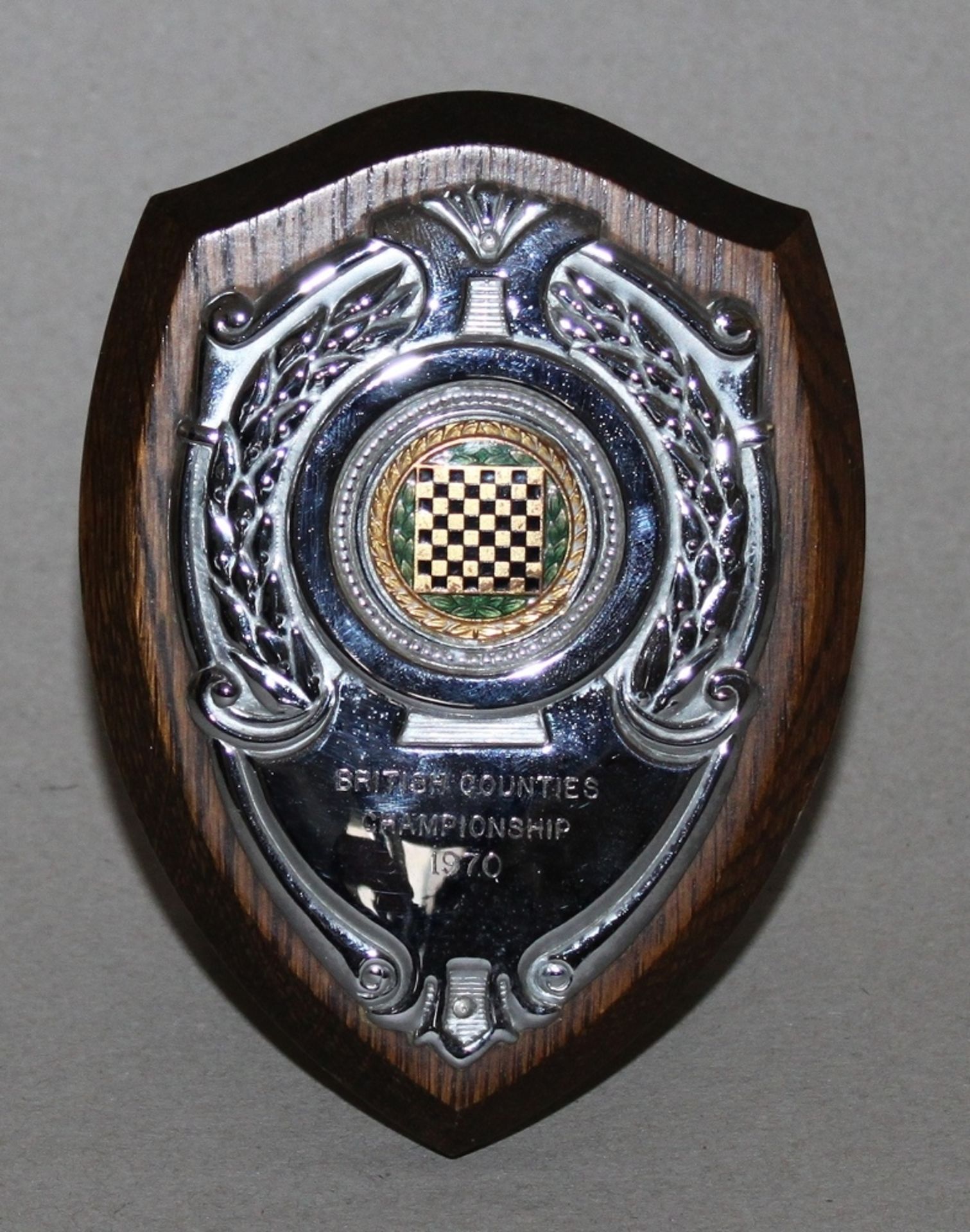 Medaille aus Bronze zum Bayerischen Schachkongress in Coburg 1975. Arbeit von B. H. Mayer,