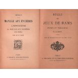 Laun. (d.i. Julien Delauney) Règle des Jeux de Rams, Poker et Polignac. Loi et conventions ... /