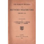 Dresden 1892. Schellenberg, P(aul), J(ohannes) Metger, P. Lipke und J. Mieses. (Hrsg.) Der