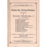 Deutsche Schachblätter. Organ des Deutschen Schachbundes. Hrsg. von A. Hild. 7. Jahrgang 1915 /