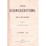 Wiener Schachzeitung. Organ des "Wiener Schach - Club". Redigirt von Georg Marco. III. Jahrgang