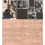 Chéron, André. Fotoalbum mit 55 schwarzweißen Fotos von André Cheron, seiner Familie und seinen