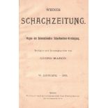 Wiener Schachzeitung. Organ der Internationalen Schachmeister - Vereinigung. Hrsg. von G. Marco. VI.