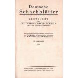 Deutsche Schachblätter. Zeitschrift des Deutschen Schachbundes und der Landesverbände. Hrsg. von