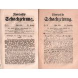 Schweizerische Schachzeitung. 2. Jahrgang 1858, Nr. 1 (14. Januar) - Nr. 12 (28. Dezember). Chur,
