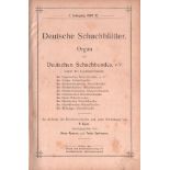 Deutsche Schachblätter. Organ des Deutschen Schachbundes. Hrsg. von Hans Appunn und Franz